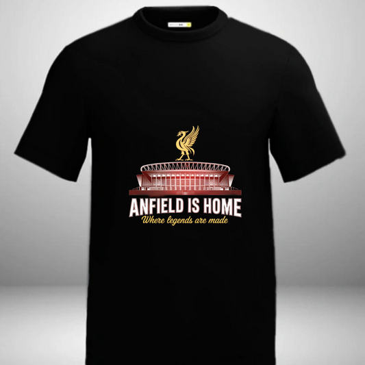Anfield Is Home – Liverpool Legends Tshirt